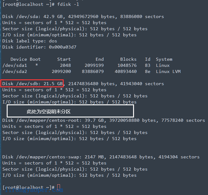 Linux磁盘挂载 Linux磁盘挂载
