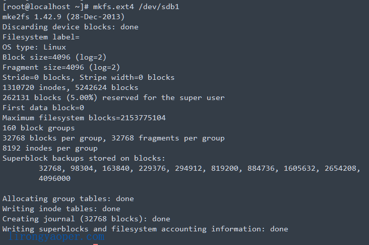 Linux磁盘挂载 Linux磁盘挂载