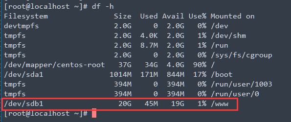 Linux磁盘挂载 Linux磁盘挂载